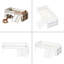 Structure de lit simple avec tablette de rangement-1687510