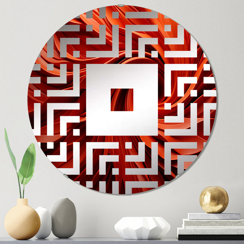 Cadon - Miroir mural carré, 31,4 po x 31,4 po