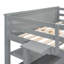 Lit mezzanine double en bois avec tiroirs-1805298462
