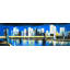 «Skyline of Lower Manhattan», décor de toile contemporaine encadrée