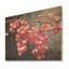 Fuchsia rétro rose et noir - Fuschia sur bois-501306251