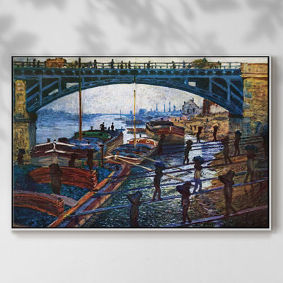 " The Coal Carrier " by Claude Monet