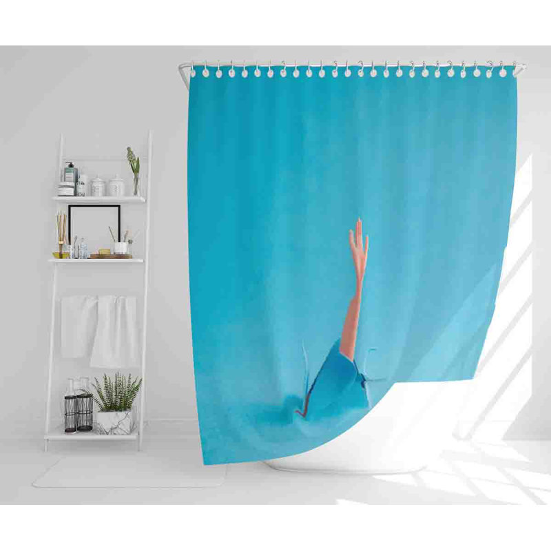 Morvin 13 Piece Polyester Shower Curtain Set