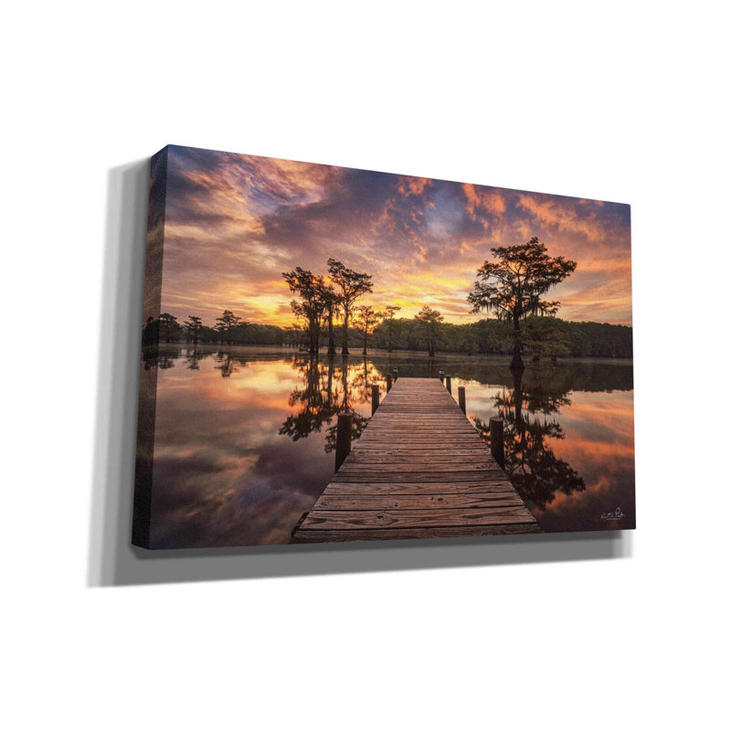 «Walk to the Sun» par Martin Podt, art mural sur toile, H 40 po x l 60 po x 1,5 po