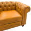 Canapé modulaire en cuir Chesterfield