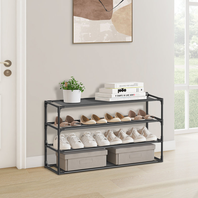 20 Pair Stackable Shoe Rack