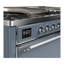 Majestic III Series 60 Inch Dual Fuel Range with 7 Sealed Burners, Griddle, Frenchtop in Antique White (Natural Gas, Copper Trim)-553012098-553012102-553012108