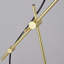 Goleta 149cm Plated Swing Arm Floor Lamp