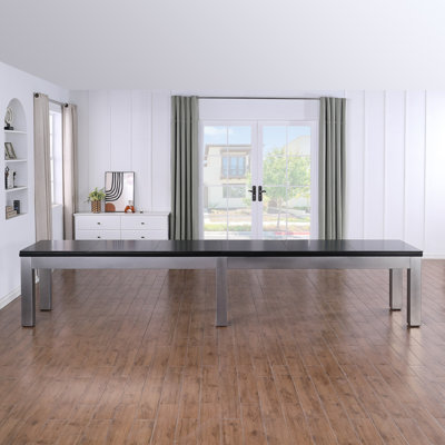 Playcraft Monaco Pro-Series Shuffleboard, Black on Silver