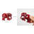 Red Feng Shui Elephant Statues, Trunk Up/Down Figurines for Wealth & Luck, Home Office Decor, Ideal Birthday Gift for Mom & Women-1776346775