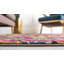 Tapis vert / orange / jaune Dimonetta Ikat-23392873