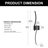 Acton 26.7Inch Rechargeable LED Light Bar Wave Style Wall Light-2129346590-2129346587