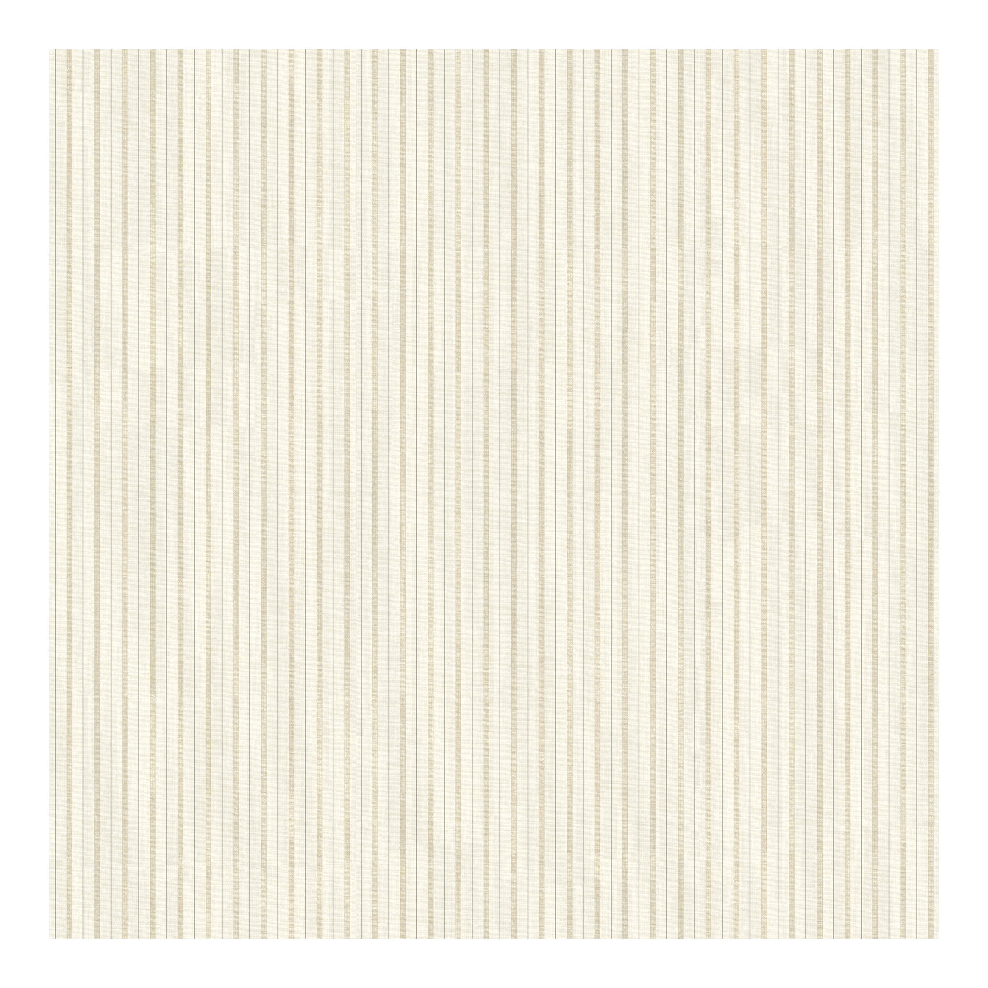 French Ticking Wallpaper, Cream