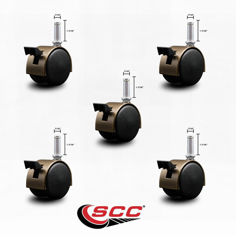 Nylon and Metal Caster