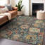 Tapis bleu marine intérieur / extérieur lavable à la machine Chayden ACN1101-109484612