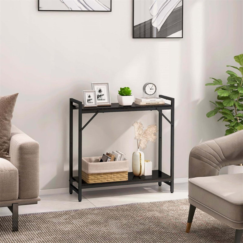 Annam 75cm Console Table, Black