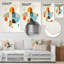 Mid Century Forms Radiant Of Geometrie IV - Mid-Century, impression sur métal-1102715076