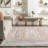 Christie Bohemian Hand Braided Ivory Area Rug-2039527580