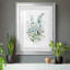 Delicate Blue Botanical I - peinture encadrée-235617298-235617297