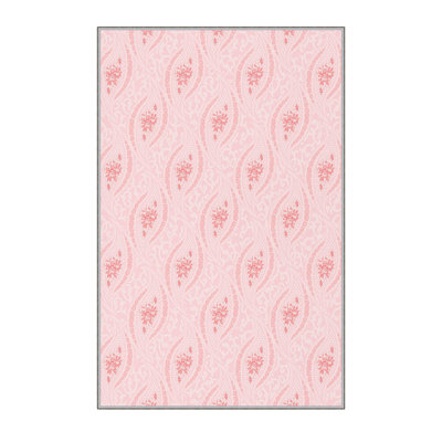 Élégant tapis imprimé en 3D, 4,6 x 7,2 pi | 100% polyester, hauteur des poils de 0,31 po, antibactérien | Revers en PVC antidérapant, lavable à la machine, parfait pour le salon ou la chambre à coucher, design durable et élégant