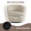 Aunna 81Cm Wide Swivel Barrel Chair-893746093