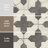 Istanbul Templar Shield With Cross 8-3/8 In. X 8-3/8 In. Porcelain Floor And Wall Tile Kit-106588708