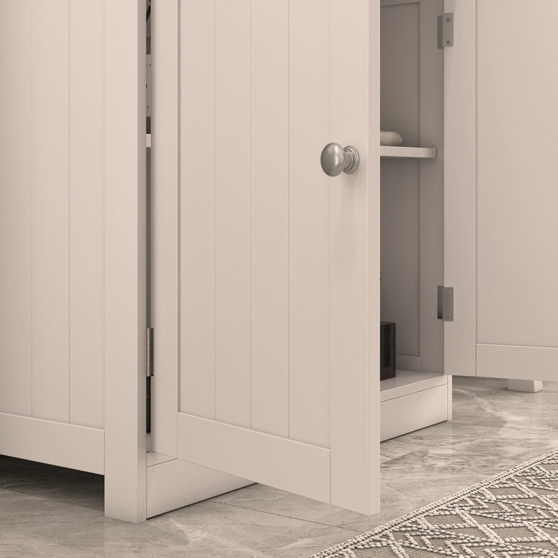 24” Pedestal Sink Bathroom Vanity Cabinet -