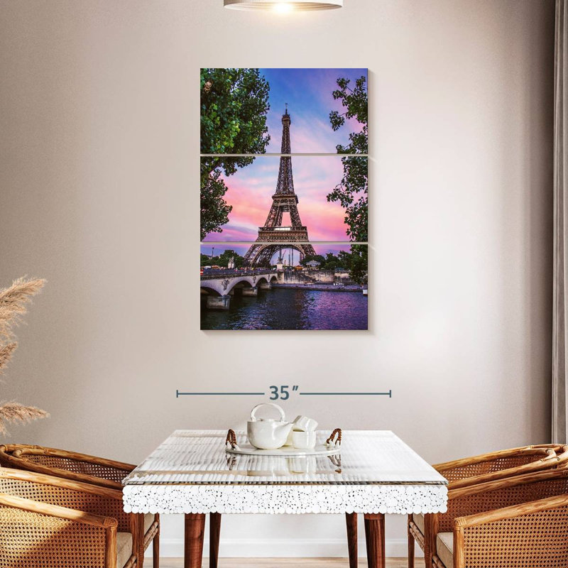 Nicci, tour Eiffel emblématique de Paris, H 45 po x l 28 po