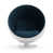 Polyester bleu foncé est en rupture de stock