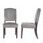 Chaise d'appoint rembourrée en velours Bryn-576159677