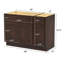 Base de meuble-lavabo simple 48 po seulement-95277983