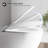 Wall Hung Toilet, Comfort Height One-Piece Toilet with Soft Closing Seat, Ultra-Thin Cover, Space-Saving Tankless Design, Ideal for Contemporary Bathrooms, White (Full Flat Toilet Seat)