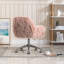 Chaise de bureau moderne en fausse fourrure-1483448025