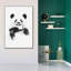 «Funny Panda» par Balazs Solti, art mural sur toile-699831004