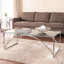 Stevenly Glass Top Coffee Table