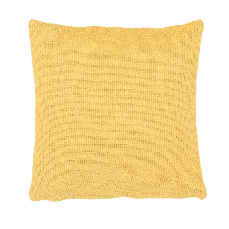 Oreiller en lin Bellamy, Jaune