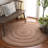 Braided 265 Hand Woven Performance Machine Washable No Pattern Rug-720525357