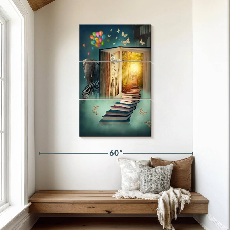 Stairway To Fantasy, H 45 po x l 28 po