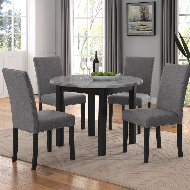 Ahsiah 4 - Person Dining Set