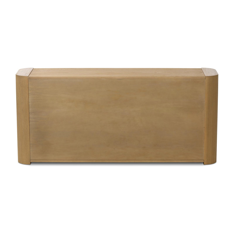 Radius 6 Drawer Dresser-Light Blonde Sungkai Veneer