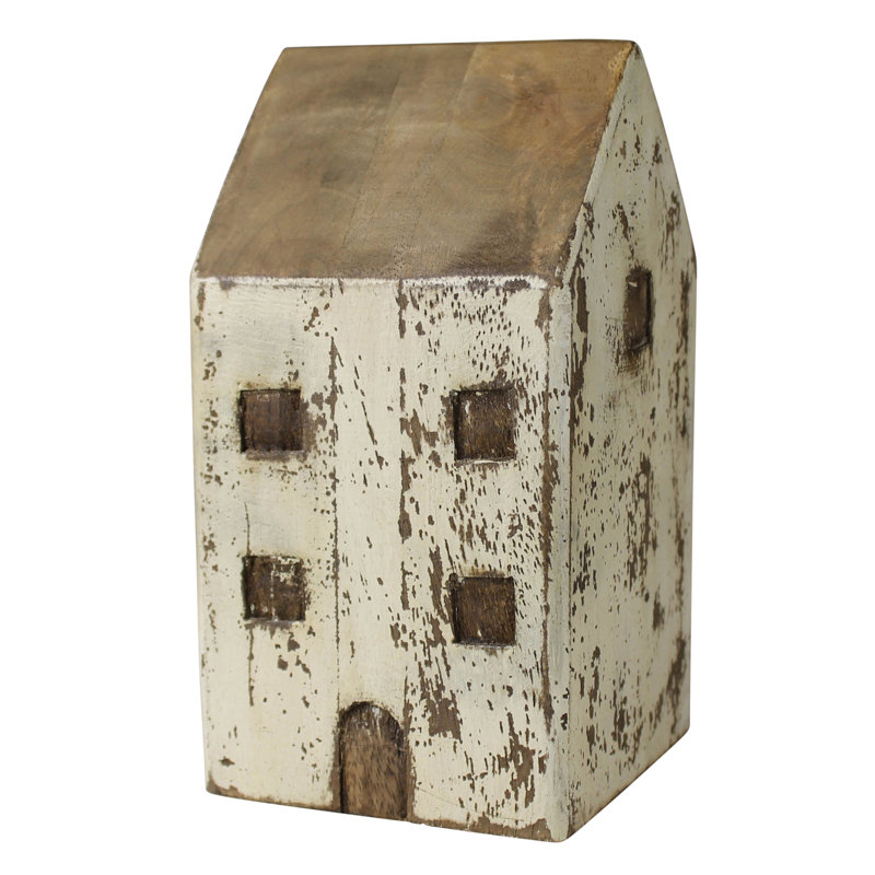 Ensemble de sculpture en bois, H 9,5 po x l 4 po x P 4 po