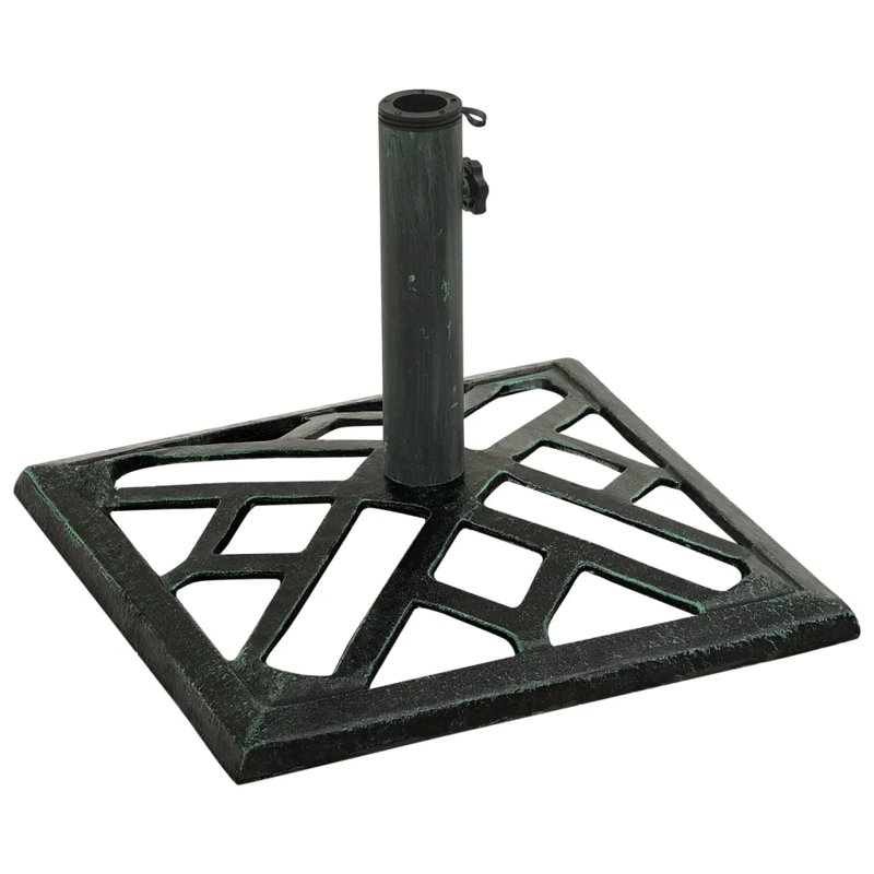 Gulley 8.2kg Cast Iron Free Standing Umbrella Base, Green 