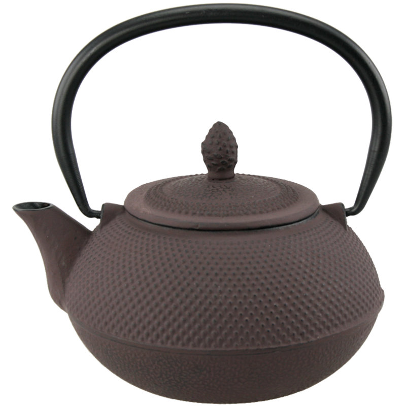 Théière en fonte 0,94 qt Kyusu, Brun