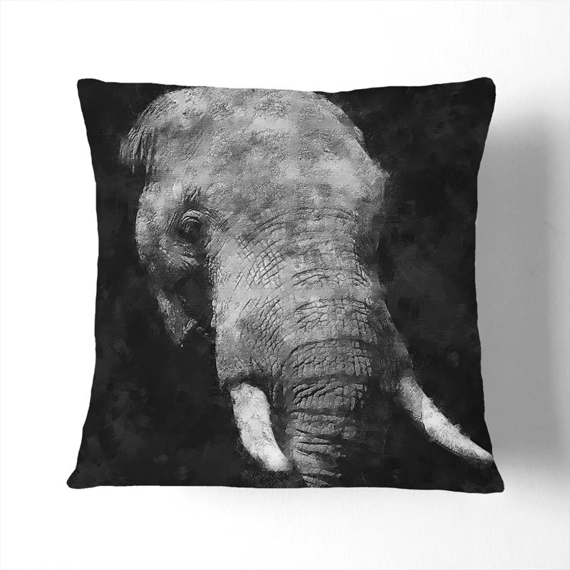 Square Throw Cushion, 40cm H x 40cm W x 15cm D