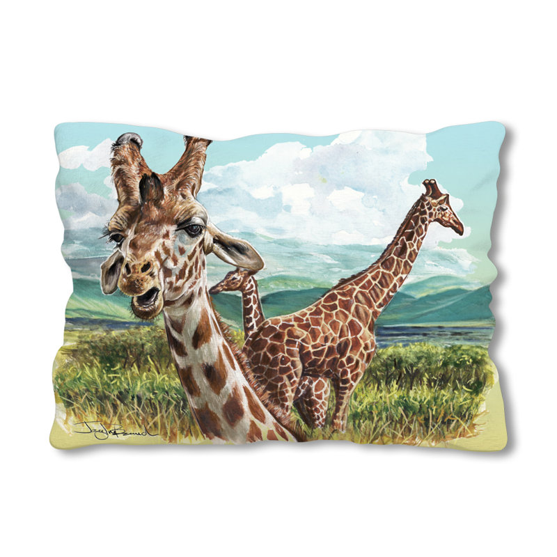 Housse de coussin rectangulaire Coussin J.