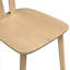 Chaise en bois massif H 32,8 po-121600690