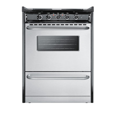 Summit Appliance 24 " 2.9 Electric Range with Coil Cooktop