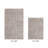 Magdelyn Collection 100% Polyester Machine Washable 2 Piece Bathroom Rug Set-71048625-71048624