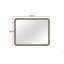 Miroir de paysage English Oak