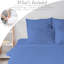 Ensemble de draps 6 pièces en microfibre brossée double ultra douce, feuilles rafraîchissantes avec poches très profondes - Lavable à la machine-102691455-102691447